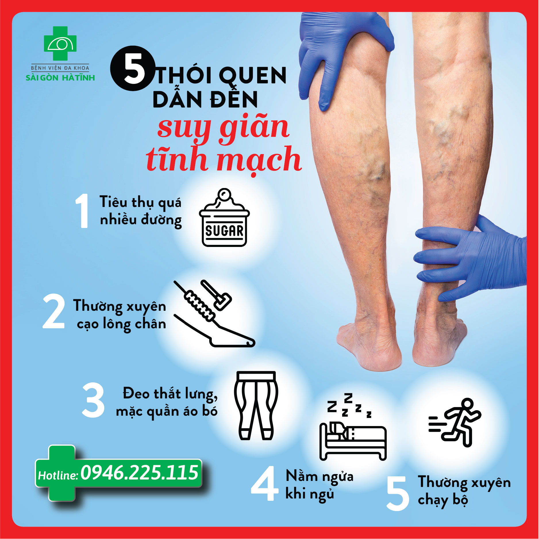 7 THÓI QUEN HÀNG NGÀY ĐANG ÂM THẦM PHÁ HỦY TĨNH MẠCH CỦA BẠN